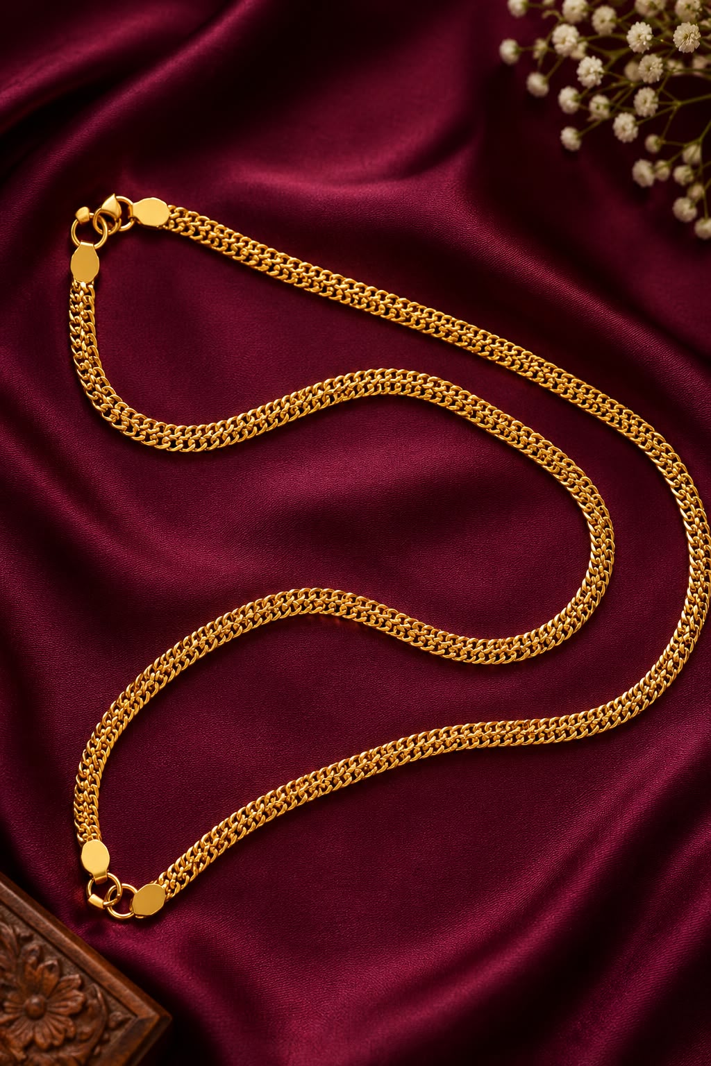 Gold plated Anklets